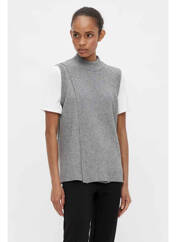 Débardeur gris OBJECT pour femme seconde vue