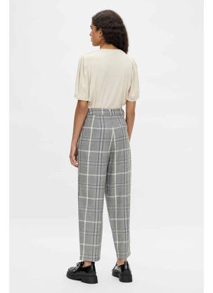 Pantalon chino gris OBJECT femme