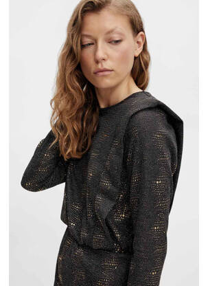 Robe courte noir OBJECT femme
