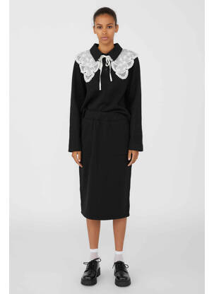 Polo noir OBJECT femme