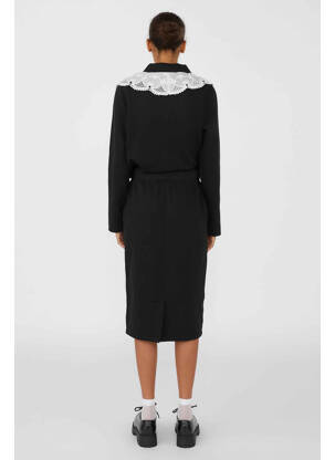 Jupe mi-longue noir OBJECT femme