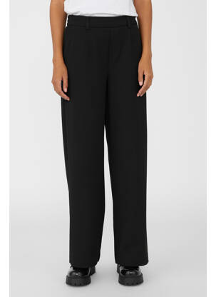 Pantalon droit noir OBJECT femme