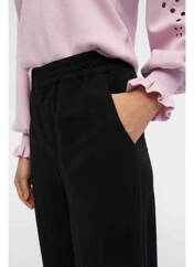Pantalon droit noir OBJECT pour femme seconde vue