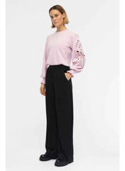 Pantalon droit noir OBJECT pour femme seconde vue