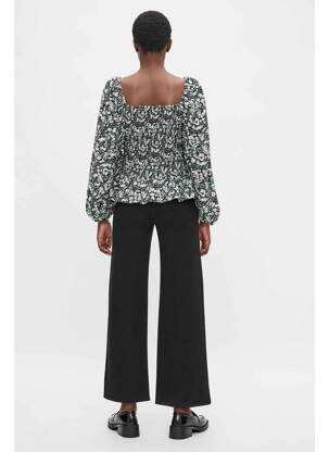 Pantalon large noir OBJECT femme
