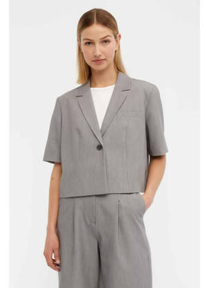Blazer gris OBJECT pour femme