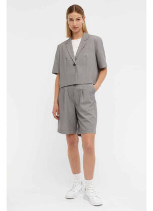 Blazer gris OBJECT femme