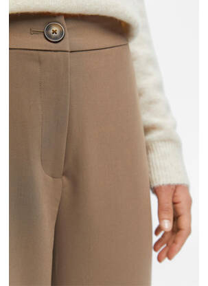 Pantalon chino marron OBJECT femme