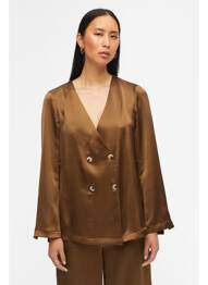 Blazer marron OBJECT femme