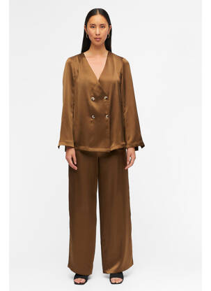 Blazer marron OBJECT femme