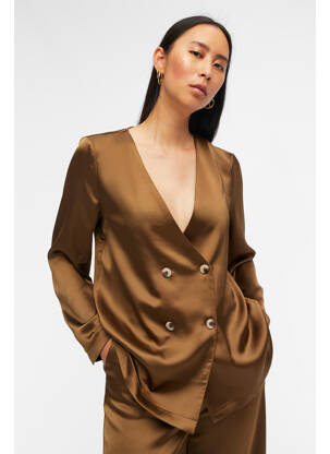 Blazer marron OBJECT femme