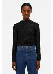 T-shirt noir OBJECT pour femme seconde vue