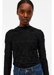 T-shirt noir OBJECT pour femme seconde vue