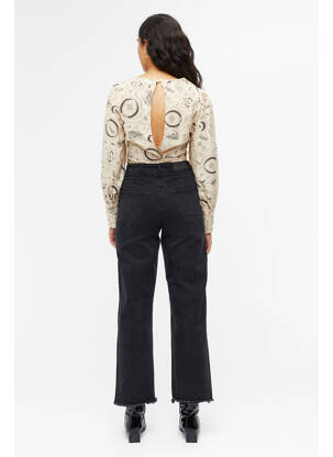 Chemisier beige OBJECT femme