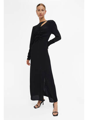 Robe longue noir OBJECT femme