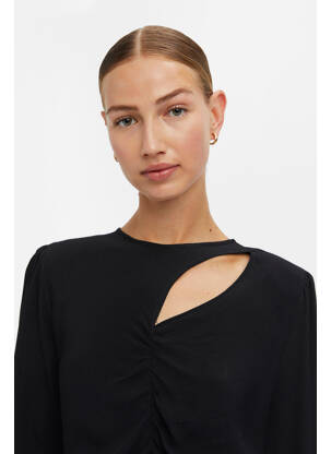 Robe longue noir OBJECT femme