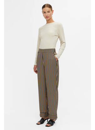 Pantalon flare marron OBJECT femme