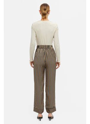 Pantalon flare marron OBJECT femme