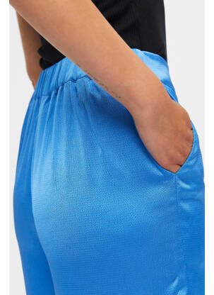 Pantalon large bleu OBJECT femme