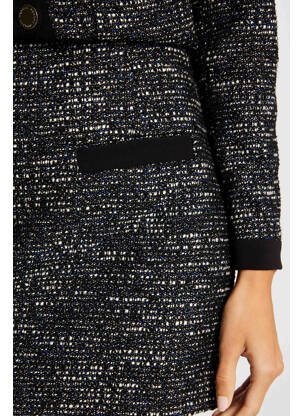 Jupe courte bleu MORGAN femme