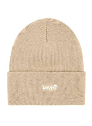 Bonnet beige LEVIS femme