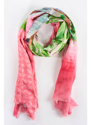 Foulard rose MOMENT femme