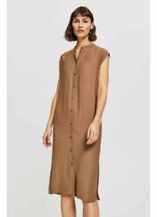 Robe longue marron OPUS pour femme seconde vue