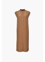 Robe longue marron OPUS pour femme seconde vue
