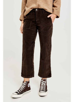 Pantalon droit marron OPUS femme