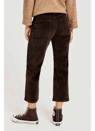 Pantalon droit marron OPUS femme