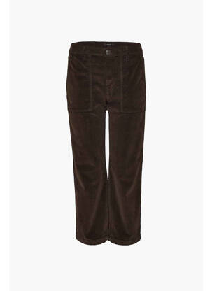 Pantalon droit marron OPUS femme