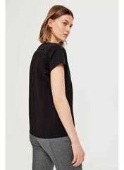 T-shirt noir OPUS pour femme seconde vue