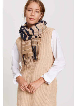 Echarpe marron OPUS femme