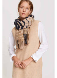 Echarpe marron OPUS femme