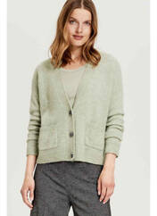Gilet manches longues vert OPUS pour femme seconde vue