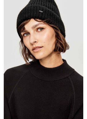 Bonnet noir OPUS femme