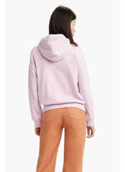 Sweat-shirt à capuche violet LEVIS pour femme seconde vue
