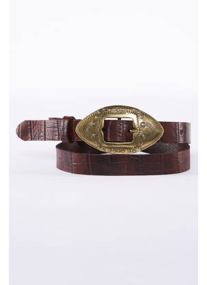 Ceinture marron LEGEND femme