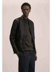 Veste casual noir MANGO pour homme seconde vue