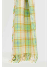 Echarpe vert MANGO femme