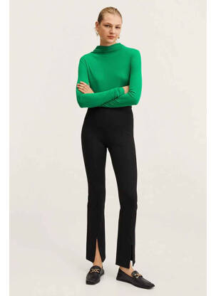 T-shirt vert MANGO femme