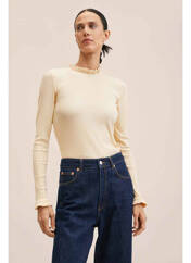 Top beige MANGO pour femme seconde vue