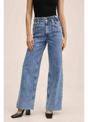 Jeans coupe large bleu MANGO pour femme seconde vue