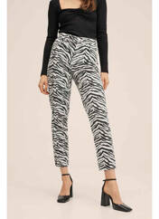 Pantalon 7/8 blanc MANGO pour femme seconde vue