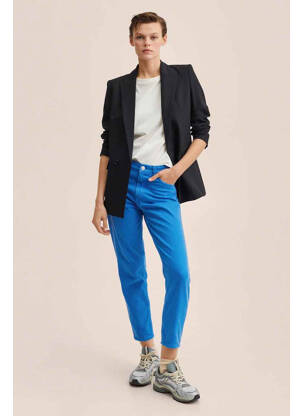 Jeans coupe droite bleu MANGO femme