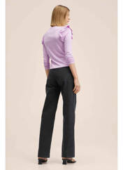Top violet MANGO pour femme seconde vue