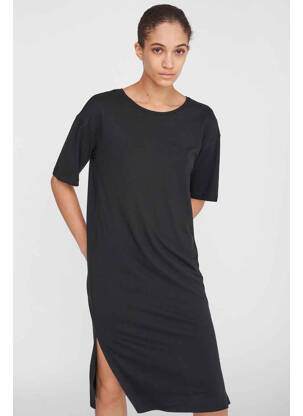 Robe mi-longue noir NOISY MAY femme