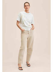 T-shirt vert MANGO pour femme seconde vue