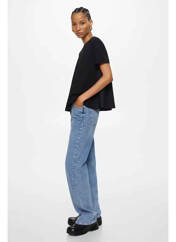 T-shirt noir MANGO pour femme seconde vue