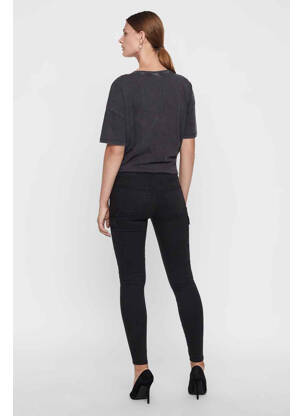 Pantalon cargo noir NOISY MAY femme